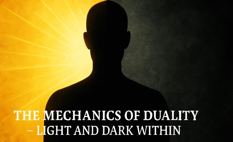 The Mechanics of Duality – Light and Dark Within