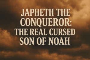 Japheth the real cursed son.
