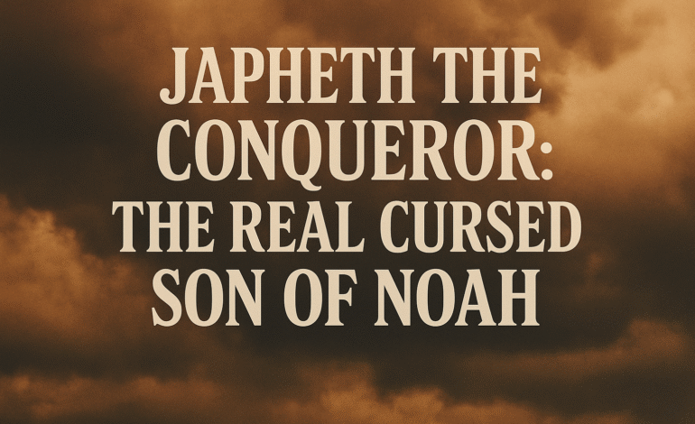 The Real Cursed Son Of Noah: Japheth The Conqueror
